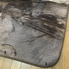 ニトリ　ラグNウォームSＰ　　茶色の画像