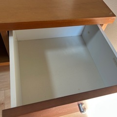 木製テレビ台(キャスター付)の画像