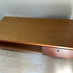 【美品】木製テレビ台　値下げしました 本日限り】テレビ・テレビ台 (おかちゃん) 竹橋のテレビ《液晶