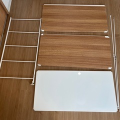 無印良品 スチールユニットシェルフ 追加棚セットの画像
