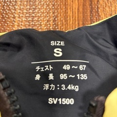 リーフツアラー　子供　キッズ　ライフジャケット　S マリンシューズ　21 フィンの画像