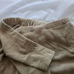 エステガウン(ライトブラウン)前開きタイプの画像