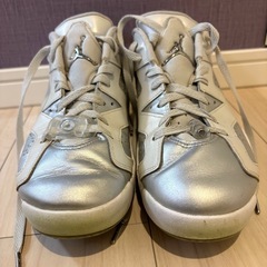 NIKE Jordan 6 Low Golf シルバー　ゴルフシューズ　26.5の画像