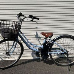 No720　大型バッテリー電動アシスト自転車　返金保証付き　26...
