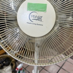 日立！リビング扇風機　うちわ風⭐︎高さ調節可能の画像