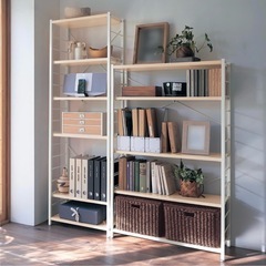 【ベルメゾン】設置スペースにあわせて選べるシンプルシェルフ