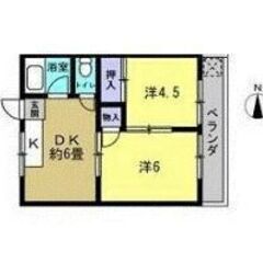 2人入居可☆2DK賃料5万円☆保土ケ谷区境木町☆ペット飼育…