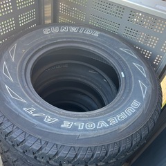 265/70r16　ほぼ未使用　サンワイド　タイヤ