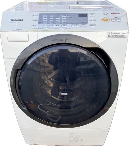 2017年製Panasonic ドラム式洗濯機 NA-VX3700L ホワイト