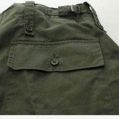 ファティーグパンツ　イギリス軍　ベイカーパンツ　ゴールデンサイズの画像