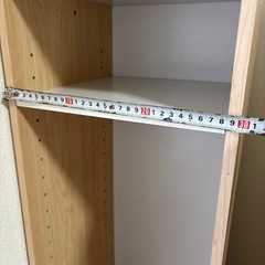 カラーボックス　ナチュラル×ホワイトの画像