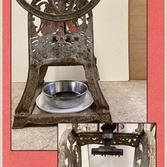 手回し氷削り機　TM ICE PLANE ジャンク品の画像