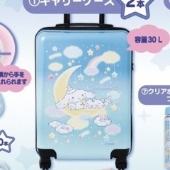 シナモロール　キャリーケース①
