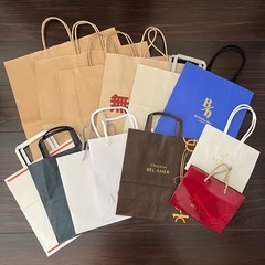【決まりました】紙袋 ショップ袋 計14枚 まとめ売り