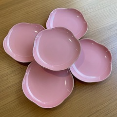 美品！龍峰 梅型 中皿