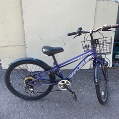 新入荷　子供用自転車　6段ギア変速　24インチの画像