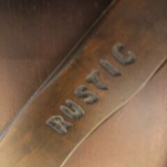 がっしりした木部デザイン karimoku RUSTIC（カリモク ルスティック）のカウンター テーブル　アンティーク　レトロ　【糸島市内 送料無料】 88192-1-④-020の画像