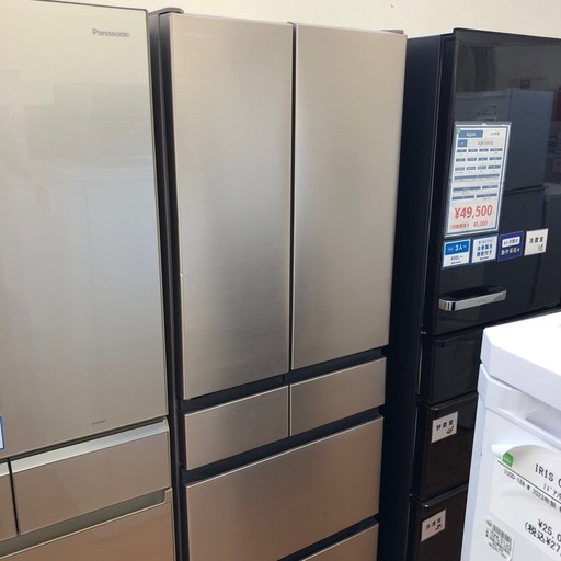 安心の6ヶ月保証付き！【HITACHI】6ドア冷蔵庫　お売りします！