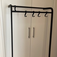 山崎実業　タワー　掃除用具掛けの画像