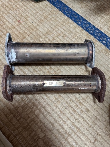 シルビアS15触媒ストレート