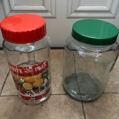 梅酒瓶　1.8ℓ & 2.5ℓ　中古品　差し上げます