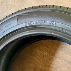 YOKOHAMAタイヤ BluEarth ES32 225/50R17 94V 中古タイヤ4本セットの画像