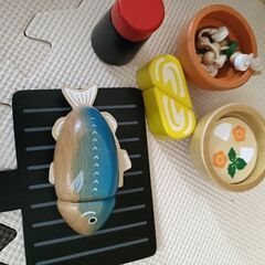 ウッディプッティ 焼き魚/サラダセットの画像