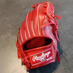 美品　ロ－リングス　少年軟式グローブ　