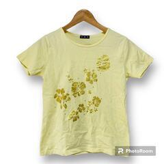 Tシャツ レディース M ハイビスカス トップス カットソー ティーシャツの画像
