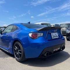 総額105万円 スバル BRZ S 車検8年6月 6MT 車高調 ロッソモデロマフラー ナビ フルセグ Bluetoothオーディオ ETCの画像