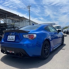 総額105万円 スバル BRZ S 車検8年6月 6MT 車高調 ロッソモデロマフラー ナビ フルセグ Bluetoothオーディオ ETCの画像