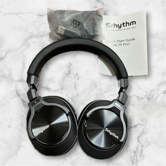 新品　【2個セット】ワイヤレスヘッドホン ノイズキャンセリングBluetooth 黒の画像
