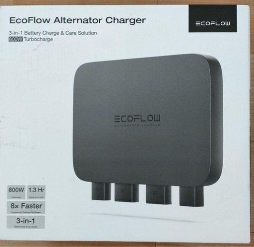 新品未開封 EcoFlow Alternator Charger 800W