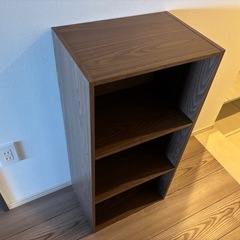 【受渡予定者あり】カラーボックス　3段の画像