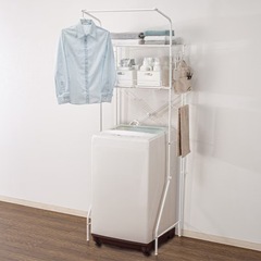 ニトリ　洗濯機ラックの画像