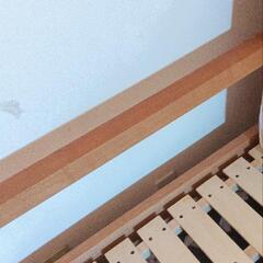 無印良品　セミダブル木製すのこベッドの画像