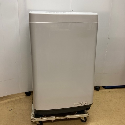 39 美品 2023年 IRIS OHYAMA 全自動洗濯機 5.0kg 配達設置対応・一ヶ月保証 ホワイト IAW-T504 アイリスオーヤマ