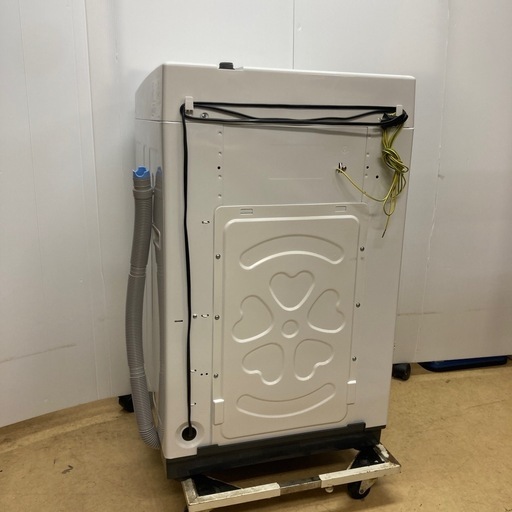 39 美品 2023年 IRIS OHYAMA 全自動洗濯機 5.0kg 配達設置対応・一ヶ月保証 ホワイト IAW-T504 アイリスオーヤマ