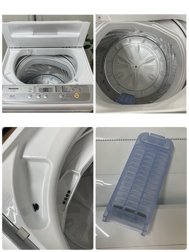 R737 ☀️ Panasonic 洗濯機 （洗濯5.0㎏) 18年製 NA-F50B11 ⭐ 動作確認済 ⭐ クリーニング済