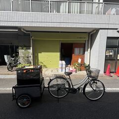 【八丁堀の倉庫】【週2日～5日×1日2h～4h】自転車や台車で配...