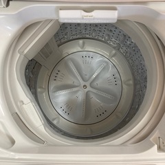 美品 2022年製 ヤマダセレクト 全自動洗濯機 6.0kg 配達設置対応・一ヶ月保証 ホワイト YAMADA SELECT YWMT60H1の画像