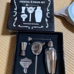 カクテル　シェイカーセット
の画像