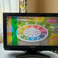 SHARP製　液晶カラーテレビ　LC-20E7🙏ジャンク🙏