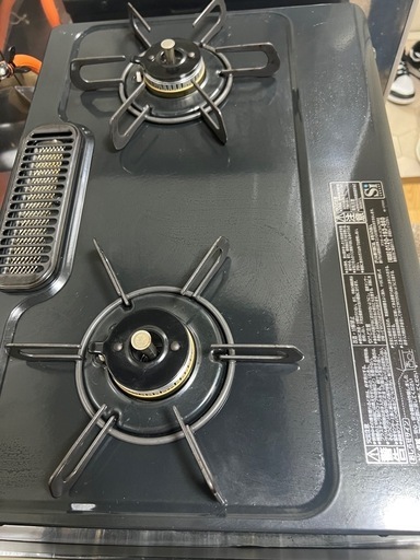 極美品　パロマ　ガステーブル　IC-N36BS-R LPガス　一人暮らし