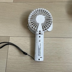 電池付、美品！USJ スヌーピー　ハンディファンの画像