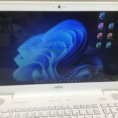 🍀【超高速・美品】ノートPC「富士通」Win11 Microsoft Office2021 「SSD 512GB」 管理No11の画像