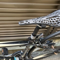 キャノンデール　黒　クロスバイク無料でお譲りしますの画像