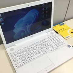 🍀【超高速・美品】ノートPC「富士通」Win11 Office2021 「SSD