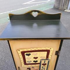 カントリー風3段カラーボックスの画像