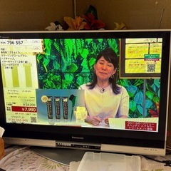 古い大型テレビの画像